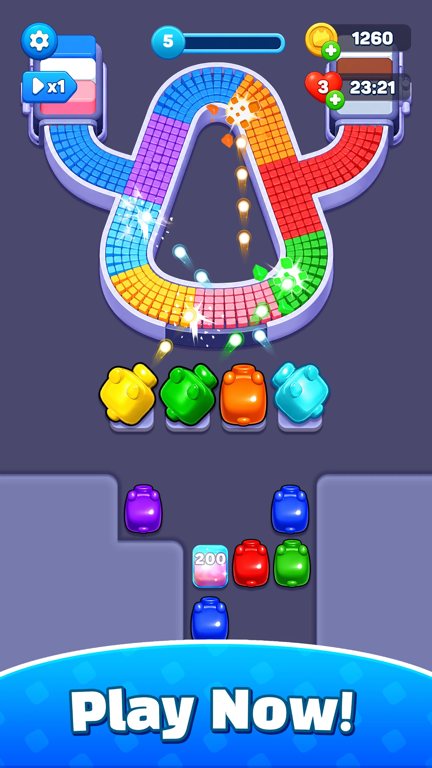 Block Loop Shooter screenshot